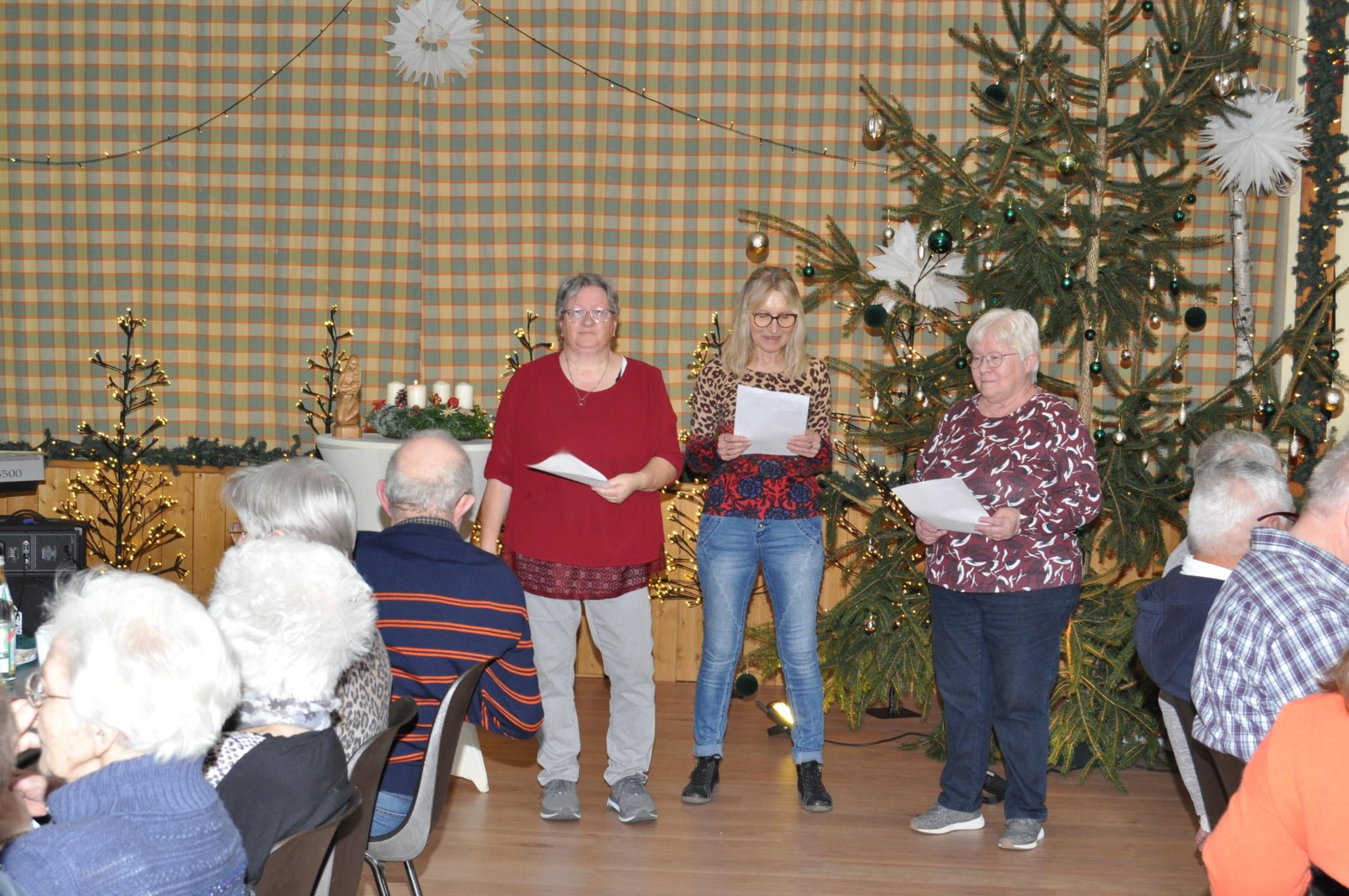 Adventsfeier für Senioren