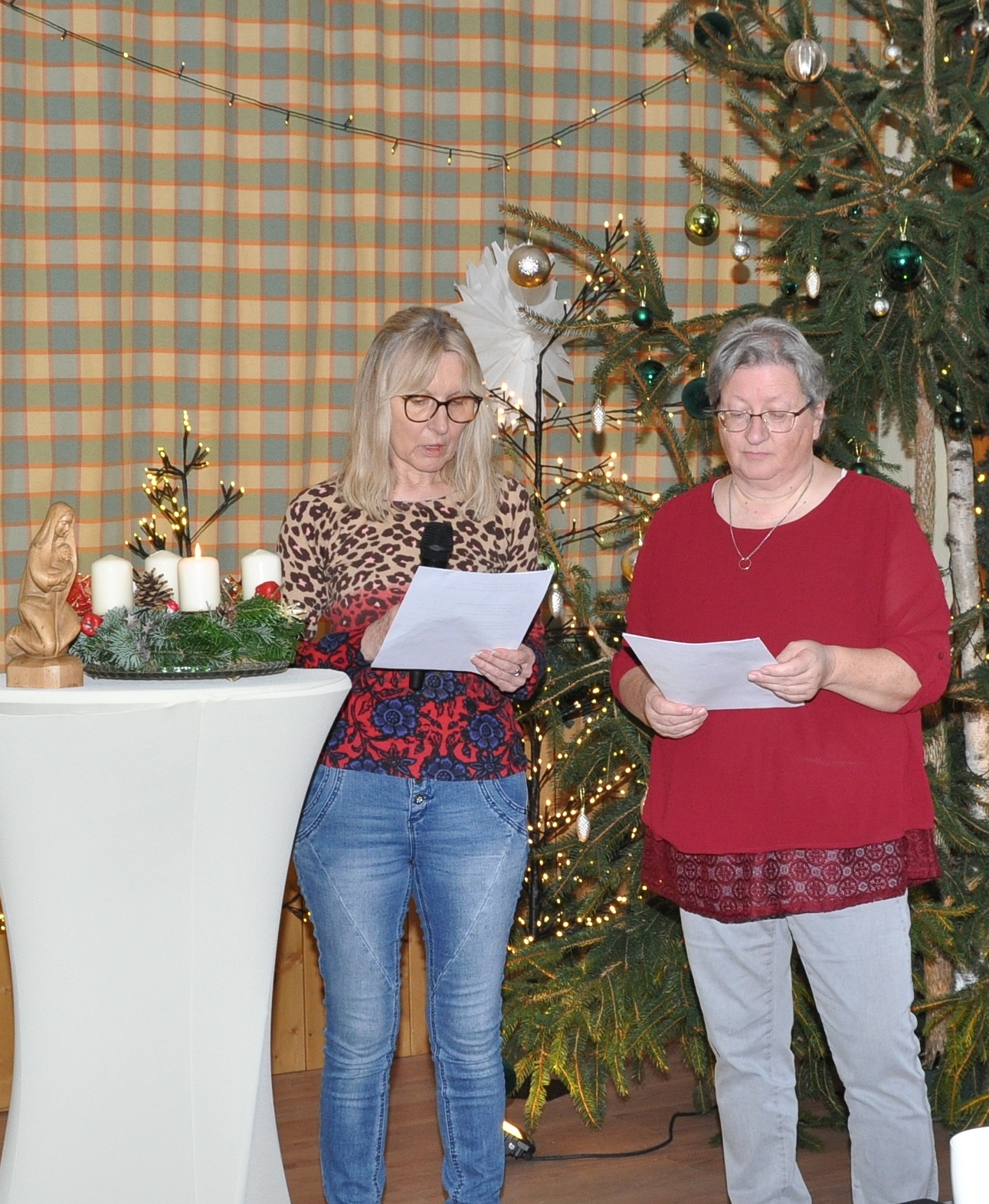 Adventsfeier für Senioren