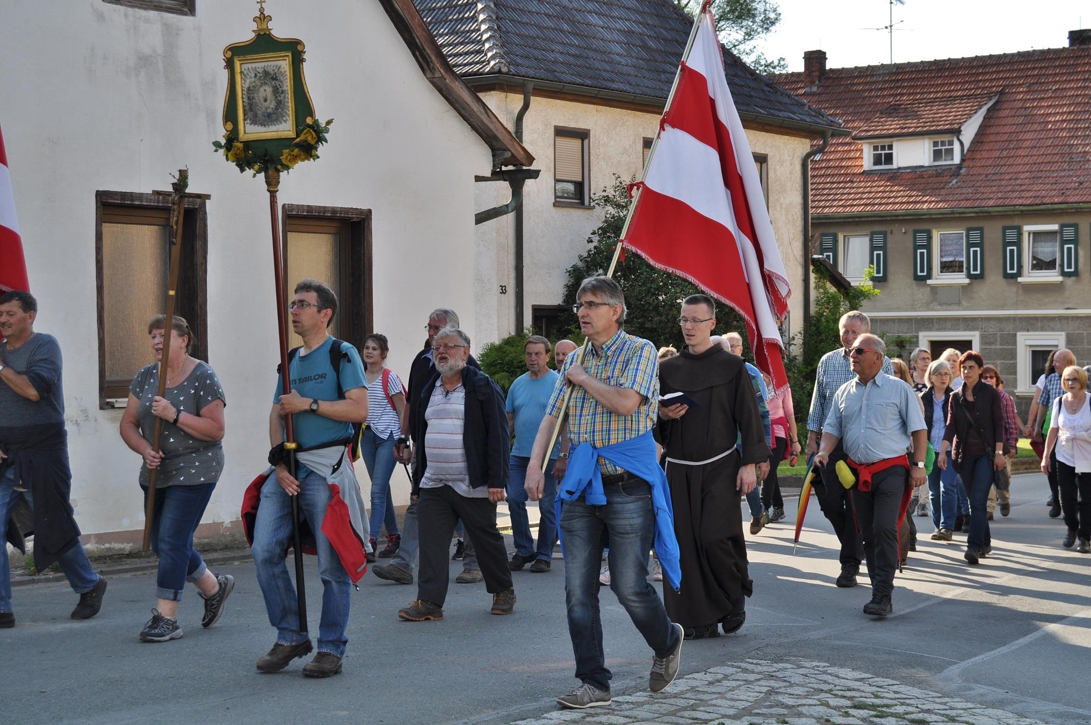 Ankunft in Motschenbach