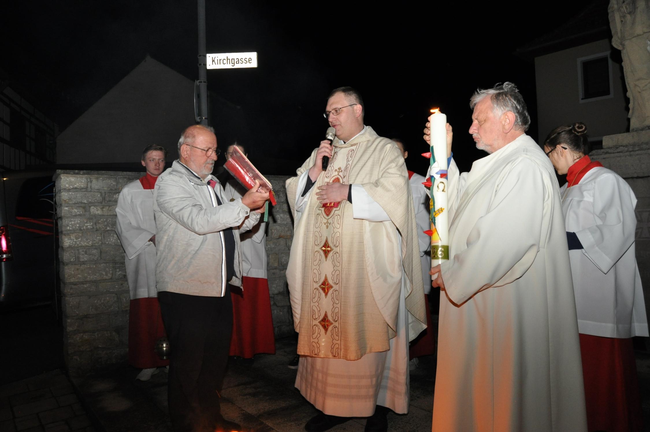 Weihe Osterkerze 2026