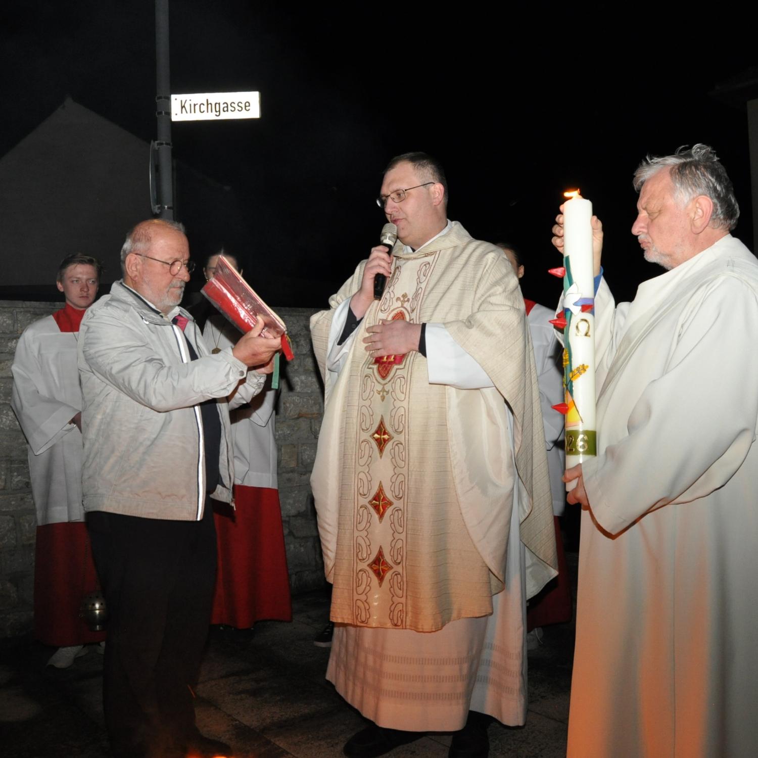 Weihe Osterkerze 2026