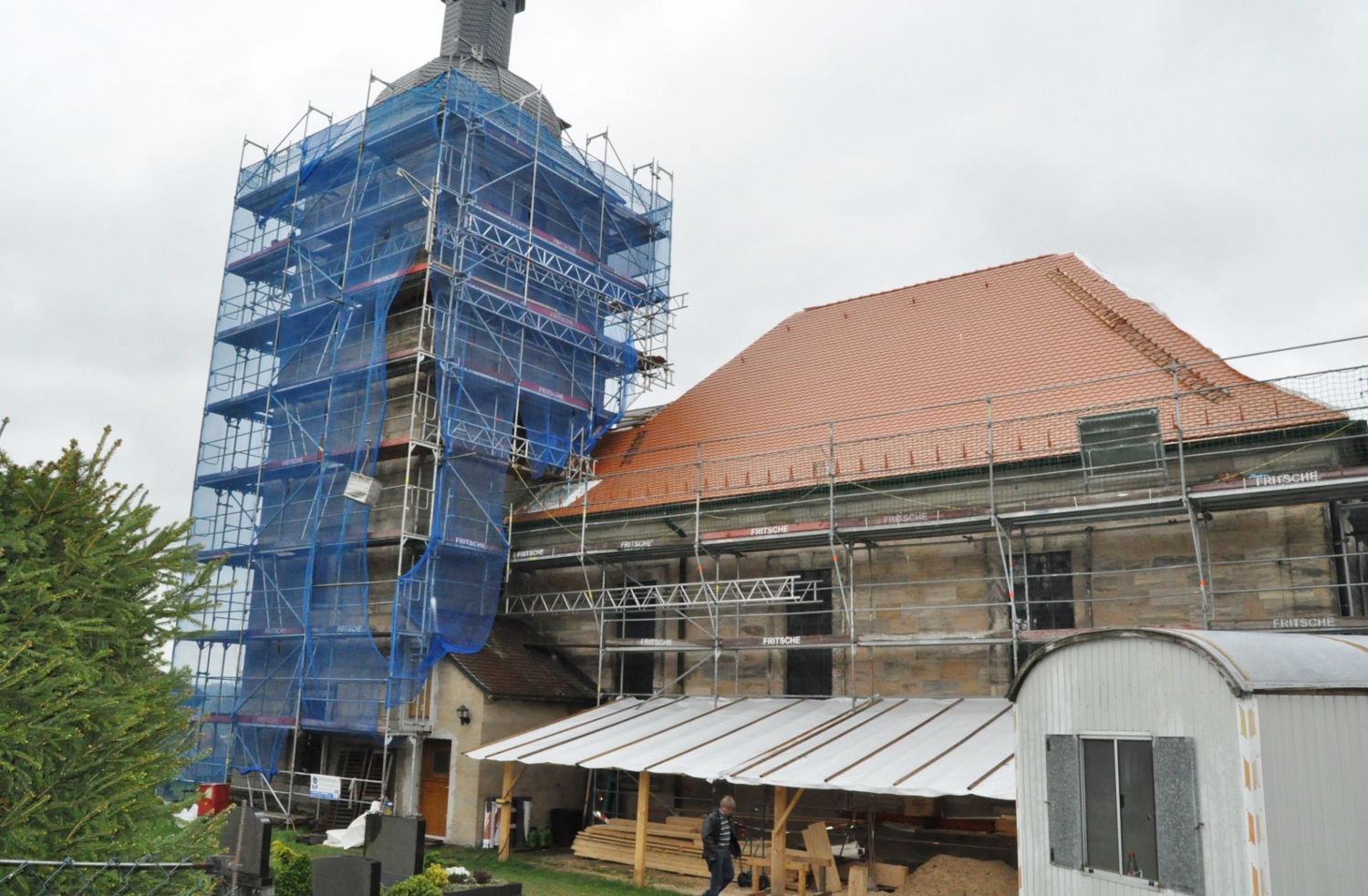 Kirche Außenrenovierung 2015