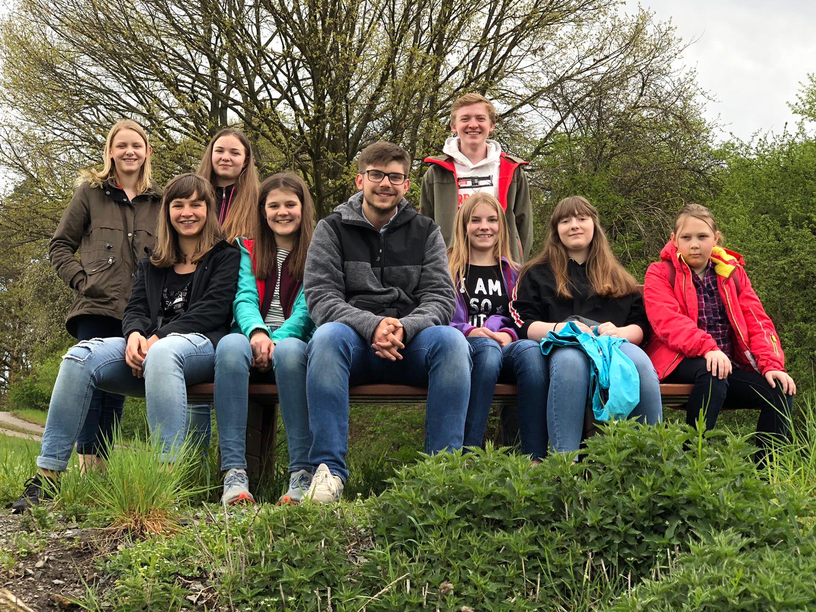 Marienbildsäuberung - Gruppenbild