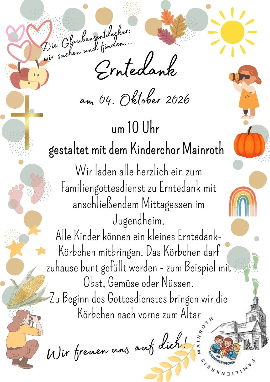 Erntedank in Mainroth