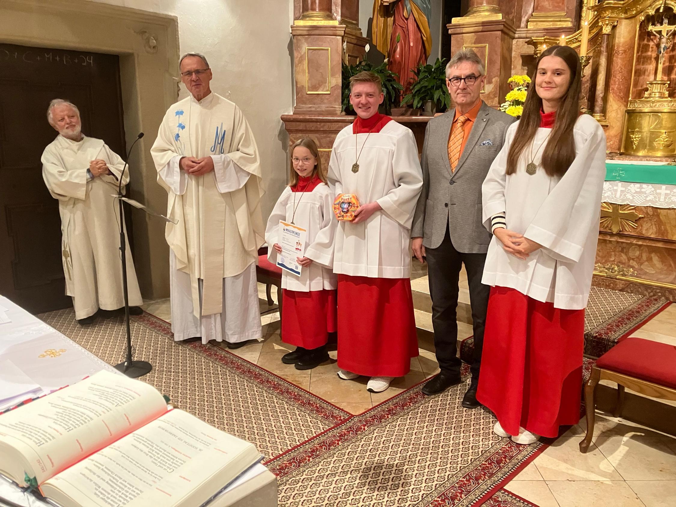 Ministranteneinführung