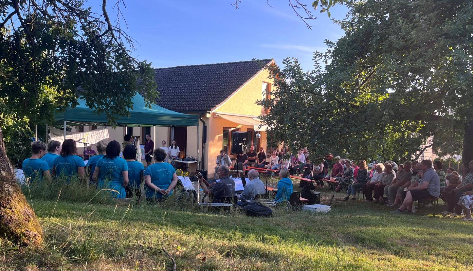 Jugendgottesdienst in Mainroth, Gedankensprung, Gemeinde